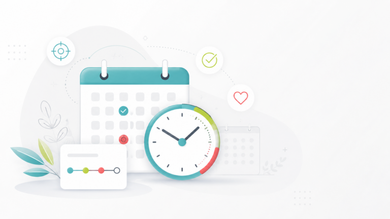 Minimalistische Produktivität und Zeitmanagement